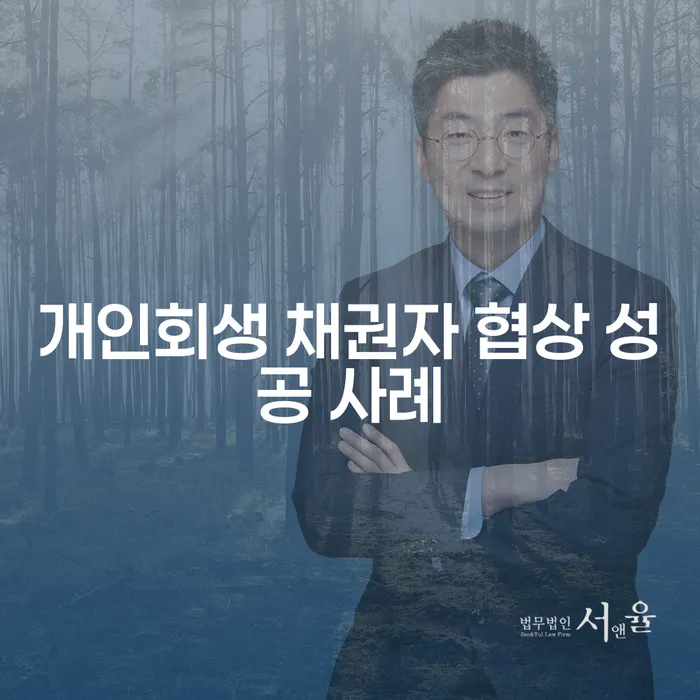 개인회생 채권자 협상 성공 사례: 어떻게 가능했을까?
