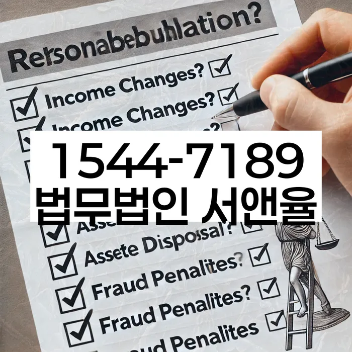 상봉동 개인회생신청자격